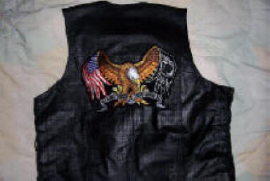 Pictured is a Large All Gave Some, Some Gave All Patch