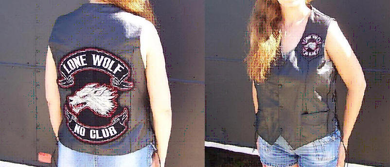 Men's Large Vest fits large busted woman 