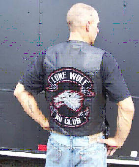Mens Large size Vest Nate is 6'0" average build